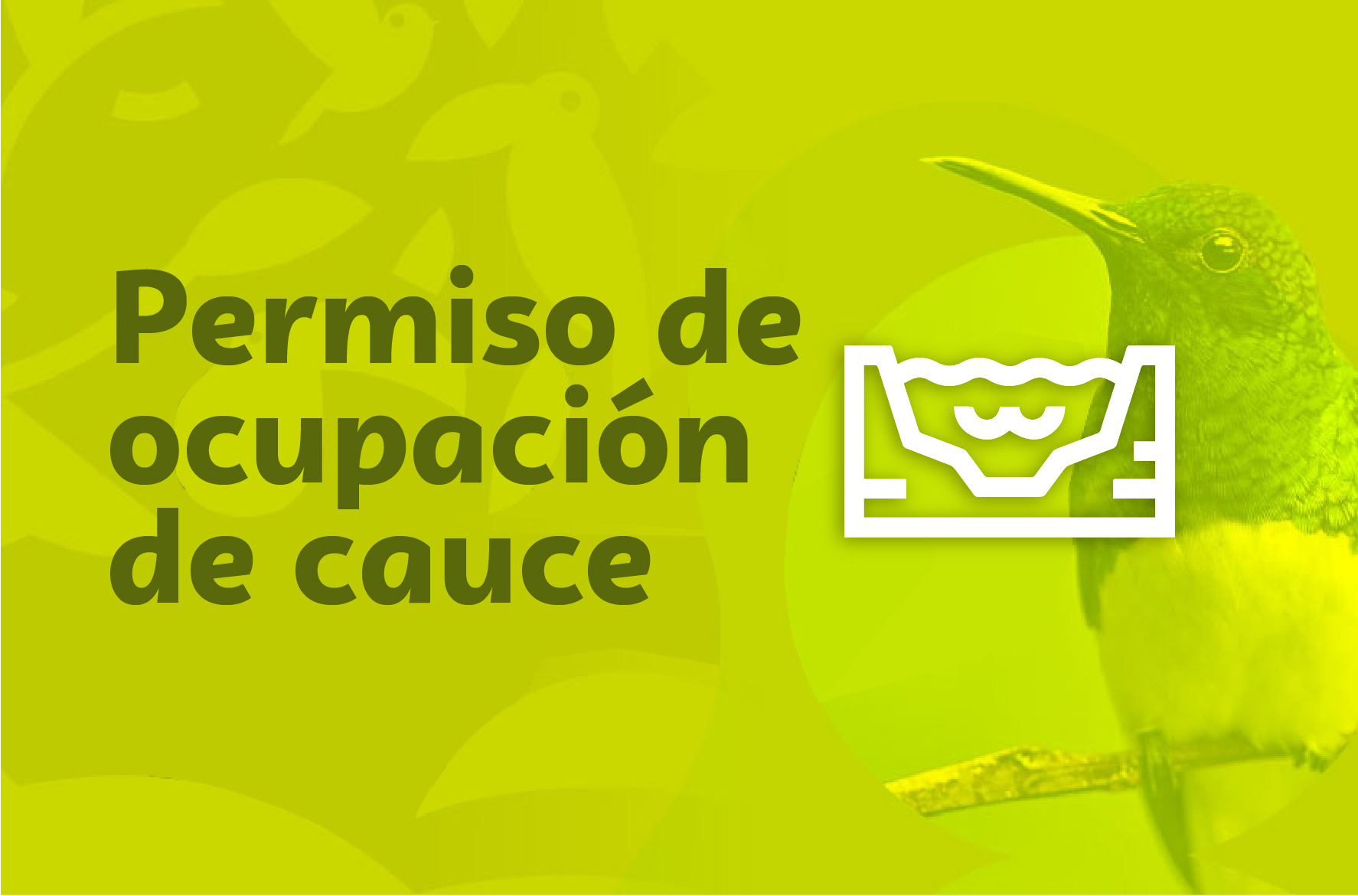 Permiso de ocupación de cauce